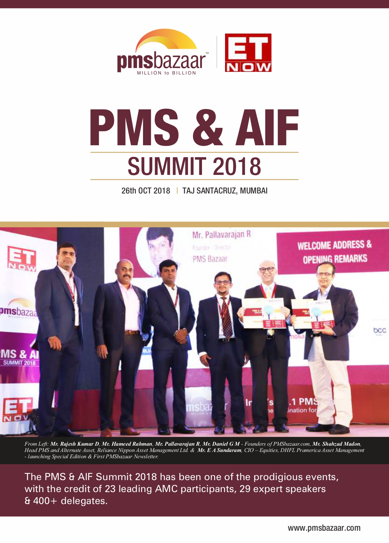 PMS & AIF Summit 1.0 cover