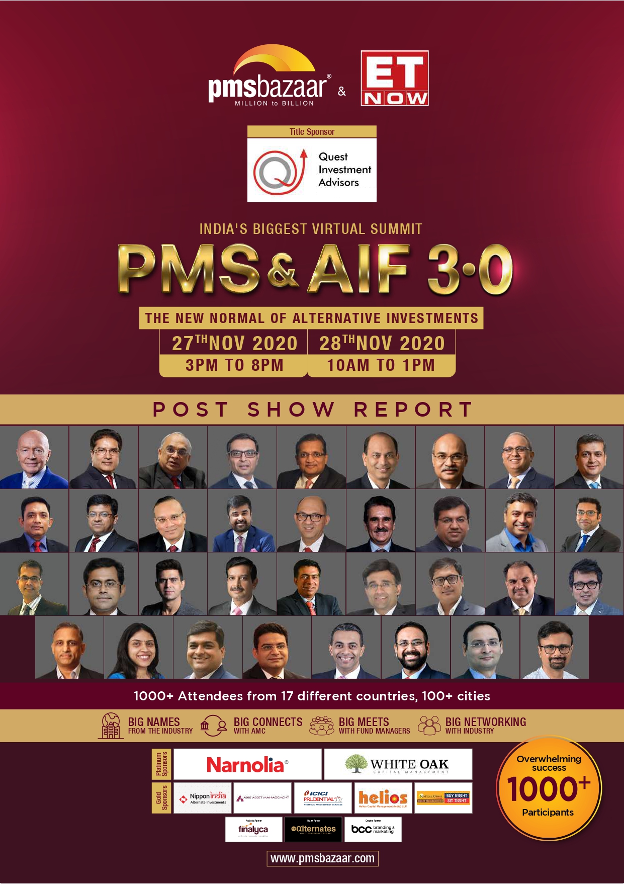 PMS & AIF Summit 3.0 cover