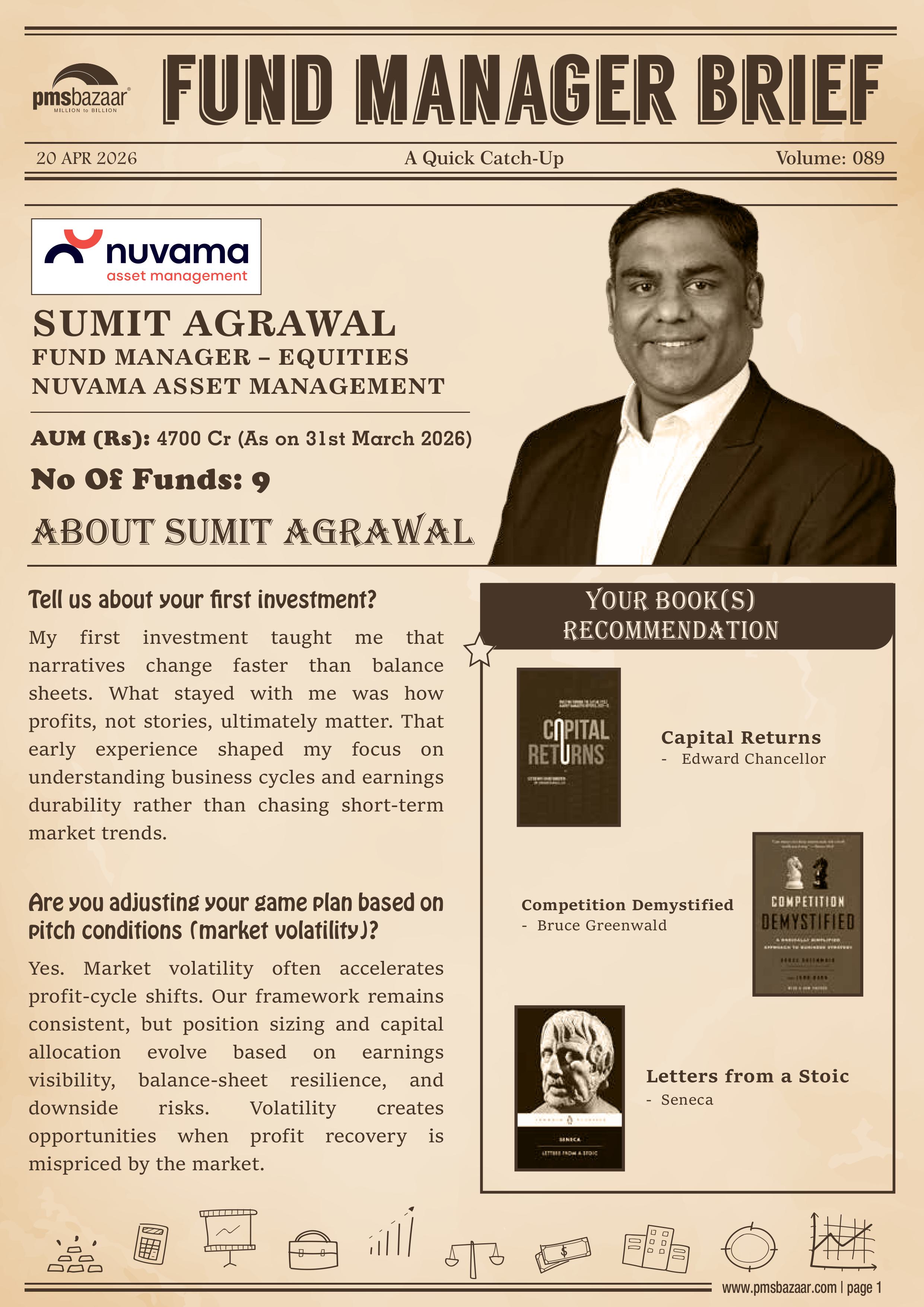 pmsbazaar fund manager brief vol 89