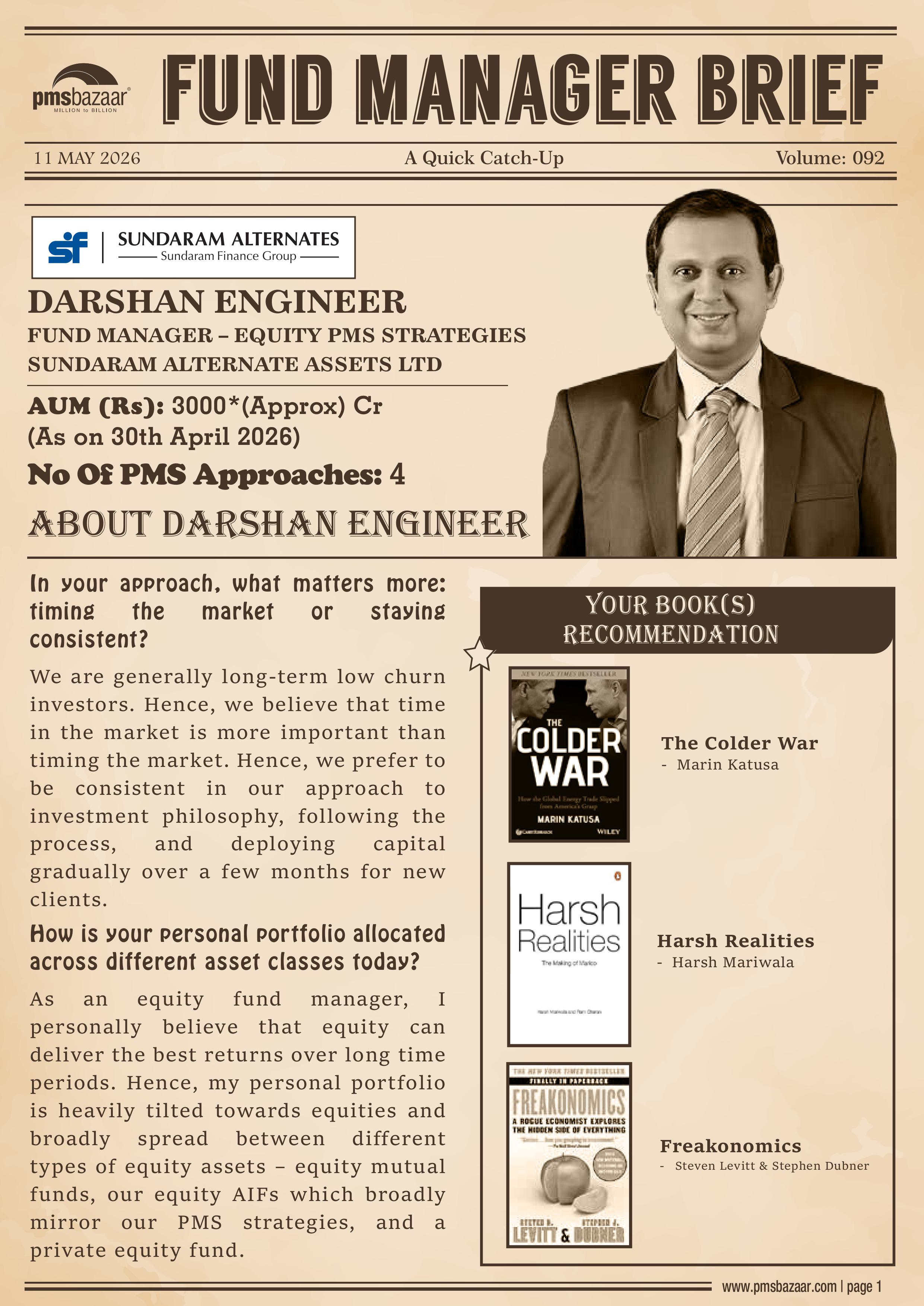 pmsbazaar fund manager brief vol 92